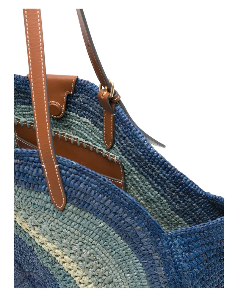 Anya Hindmarch Moraf Tote Bag — Blue Blue