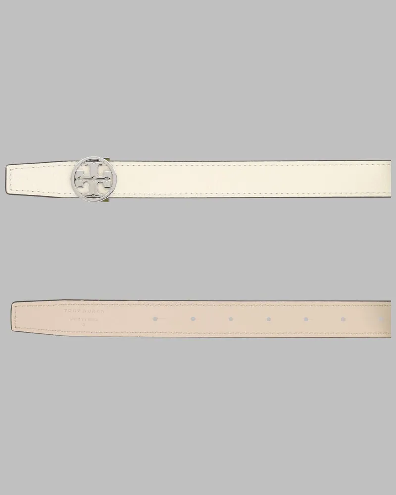 Tory Burch Miller Belt — Ivory Ivory
