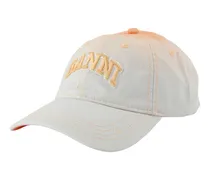 B3020220-ZZ1 Ombre Cotton Baseball Cap — White