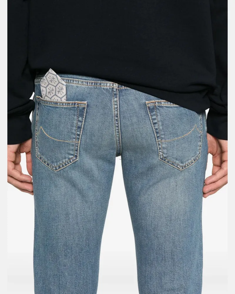 Jacob Cohën Women's Button-Fastening Jeans Aw25 M Light