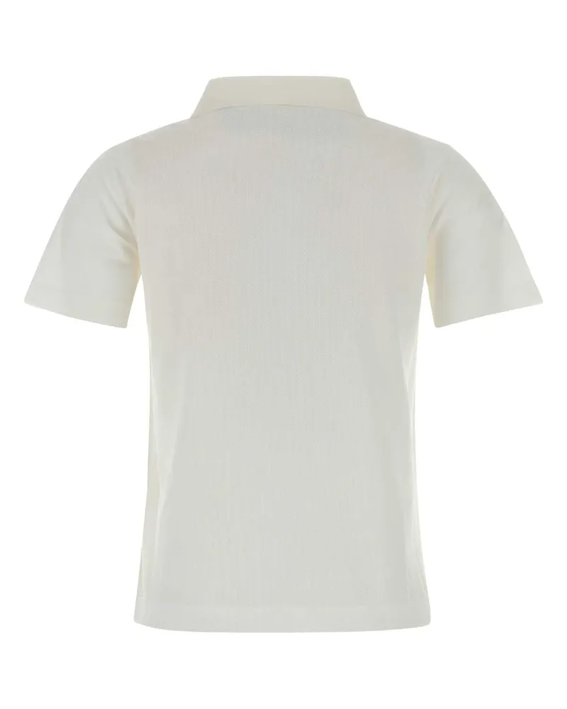 Burberry Women's Priscilla Polo Shirt White Cotton White