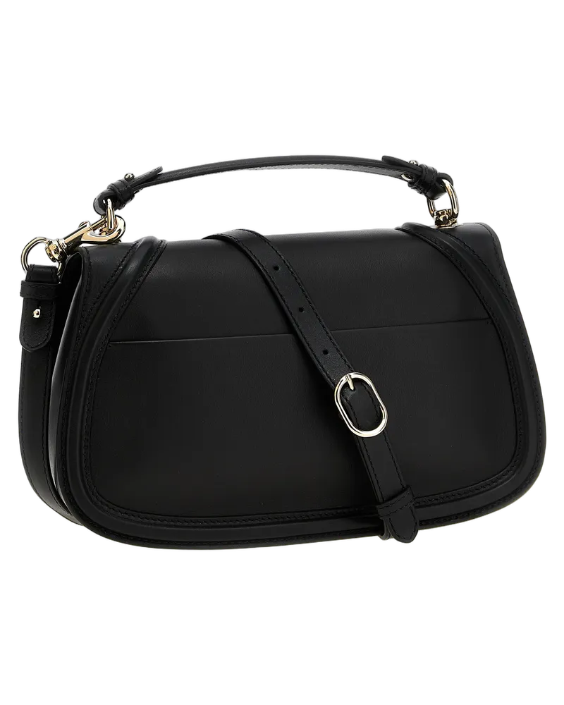 Gucci Women's Black Calfskin Handbag Bag Black