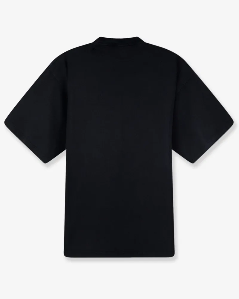Balenciaga Women's T-Shirt Black Cotton T-Shirts & Jerseys Black