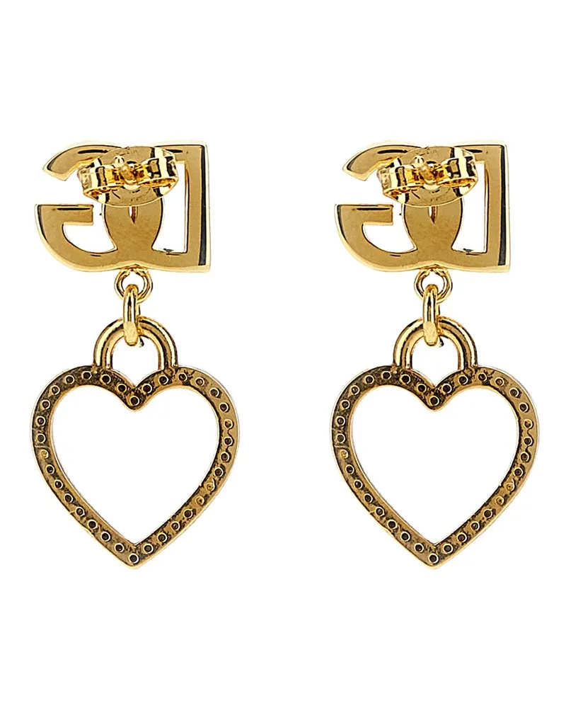 Dolce & Gabbana Women's Gold Brass Earrings Gold