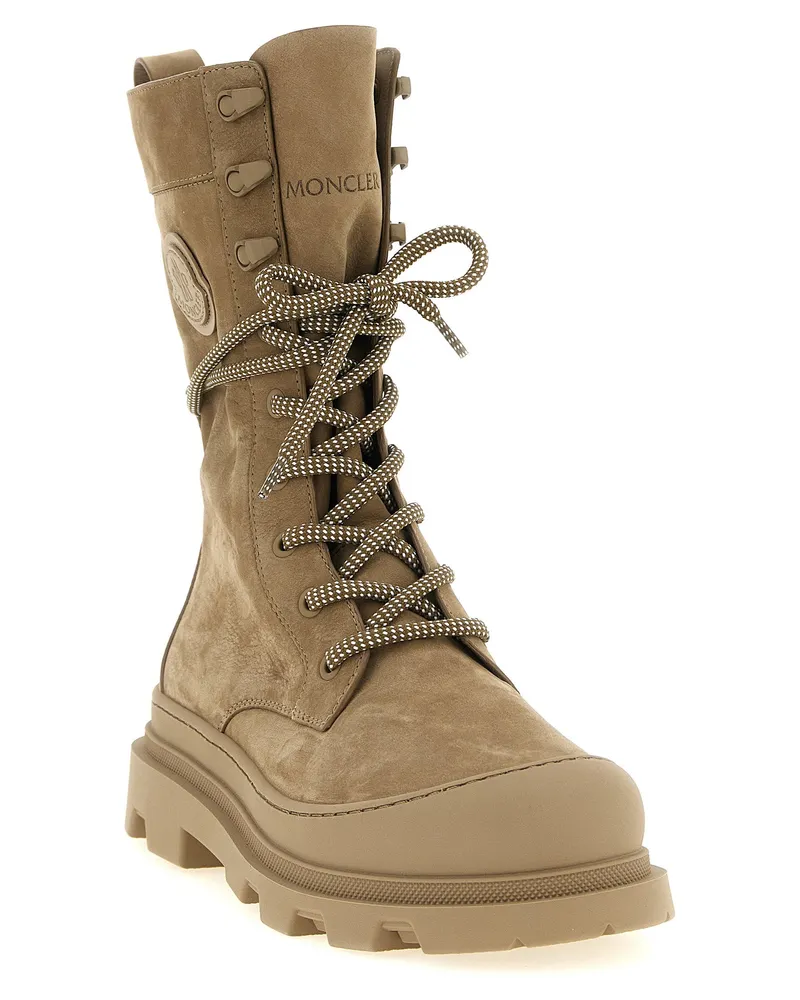 Moncler Vera Boot — Tan Tan