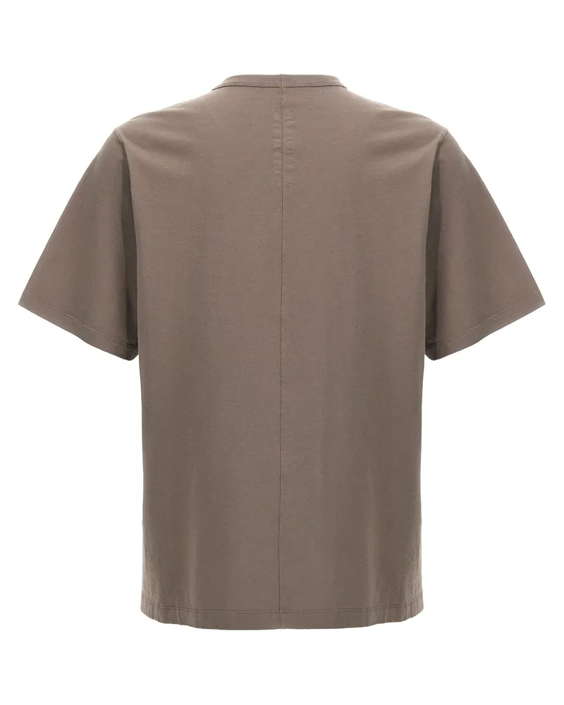 Rick Owens Men's Gray Cotton T-Shirt Gray