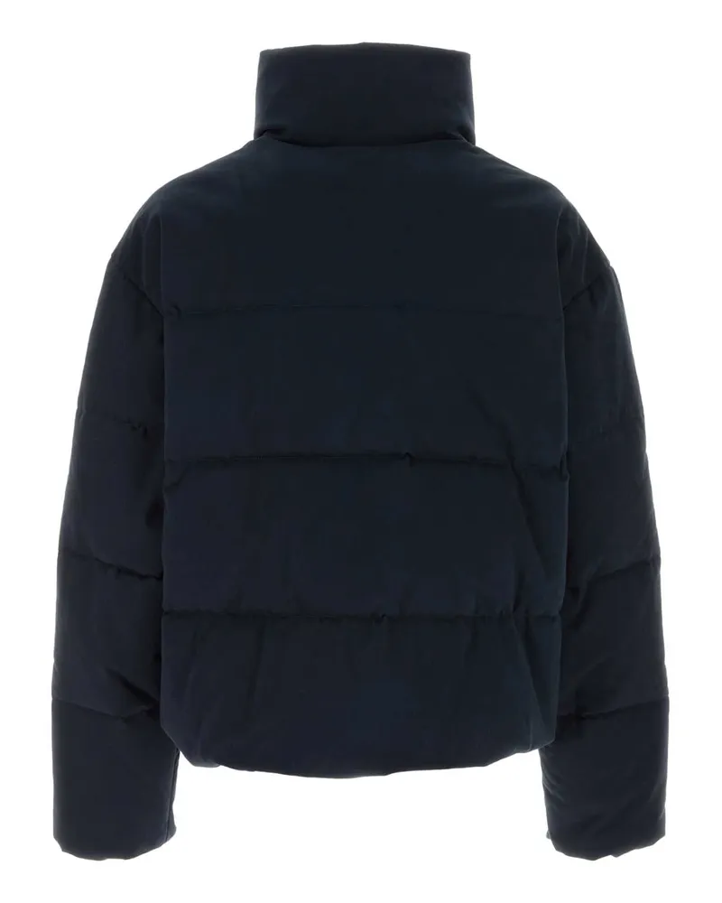 Dsquared2 Men's Navy Blue Stretch Cotton Down Jacket Navyblue Co Ea Piumini Navy