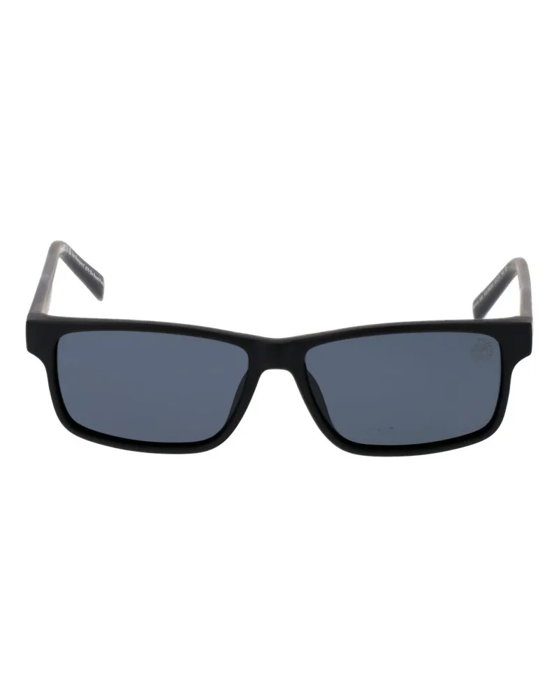 Timberland TI-1063344 Polarized Stainless Steel Sunglasses — Black Black