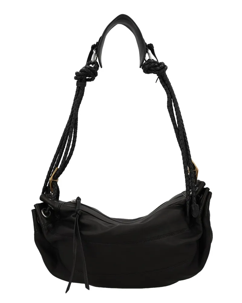 Isabel Marant Women's Shoulder Bag Maia Black Lamb Leather Black