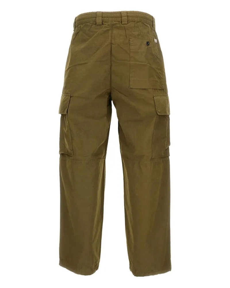 C.P. Company 100% Cotton Cargo Pants — Green Green