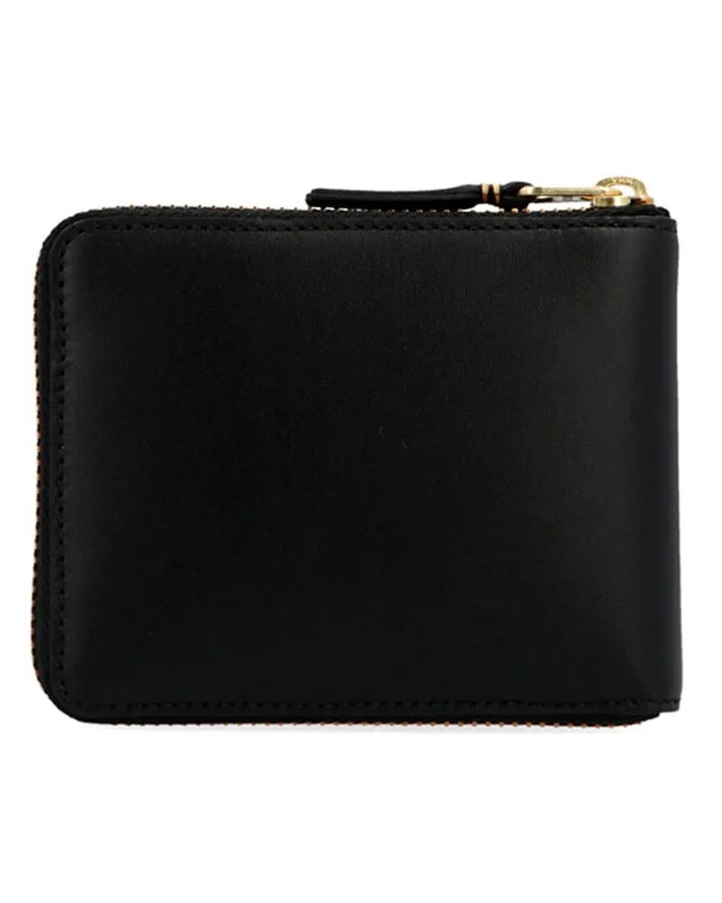 Comme des Garçons Calfskin Wallet — Black Black