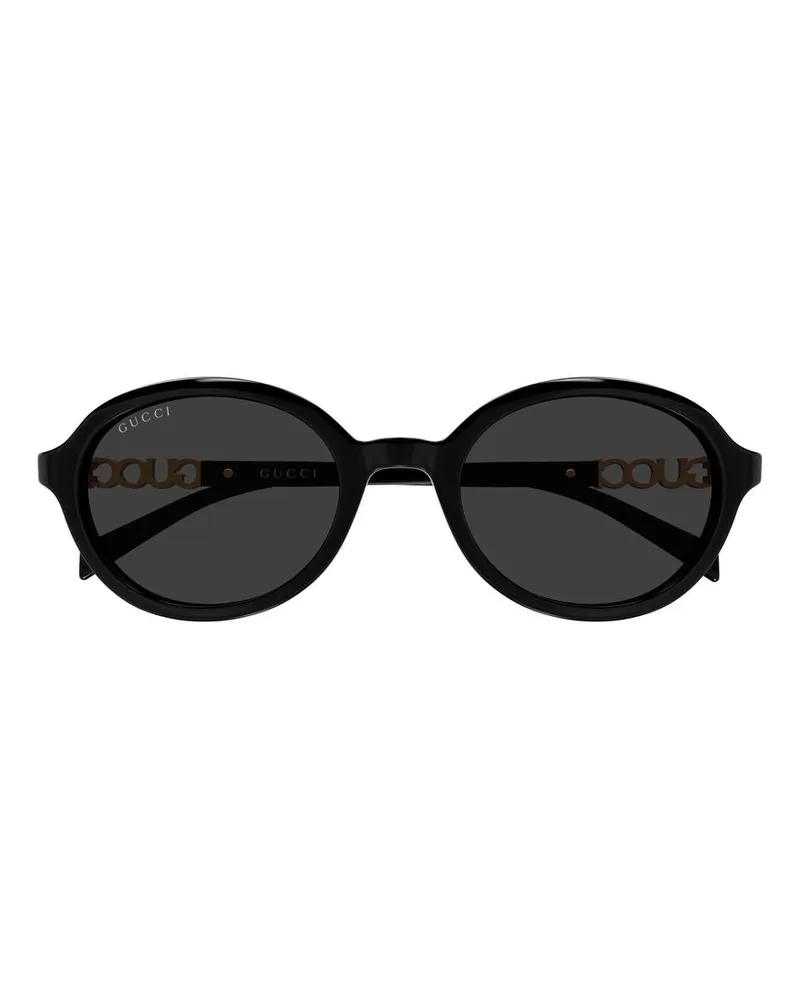Gucci Women's Sunglasses Black-Grey Recycled Acetate Black