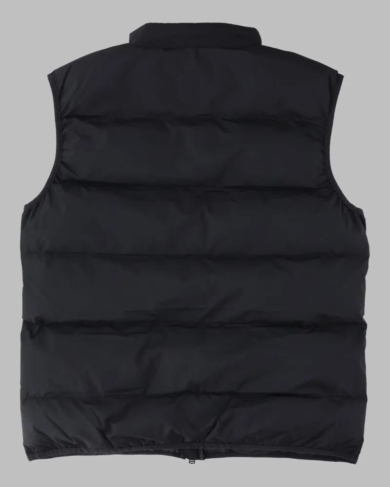 Fred Perry Quilted Recycled Polyamide Gilet — Black Black