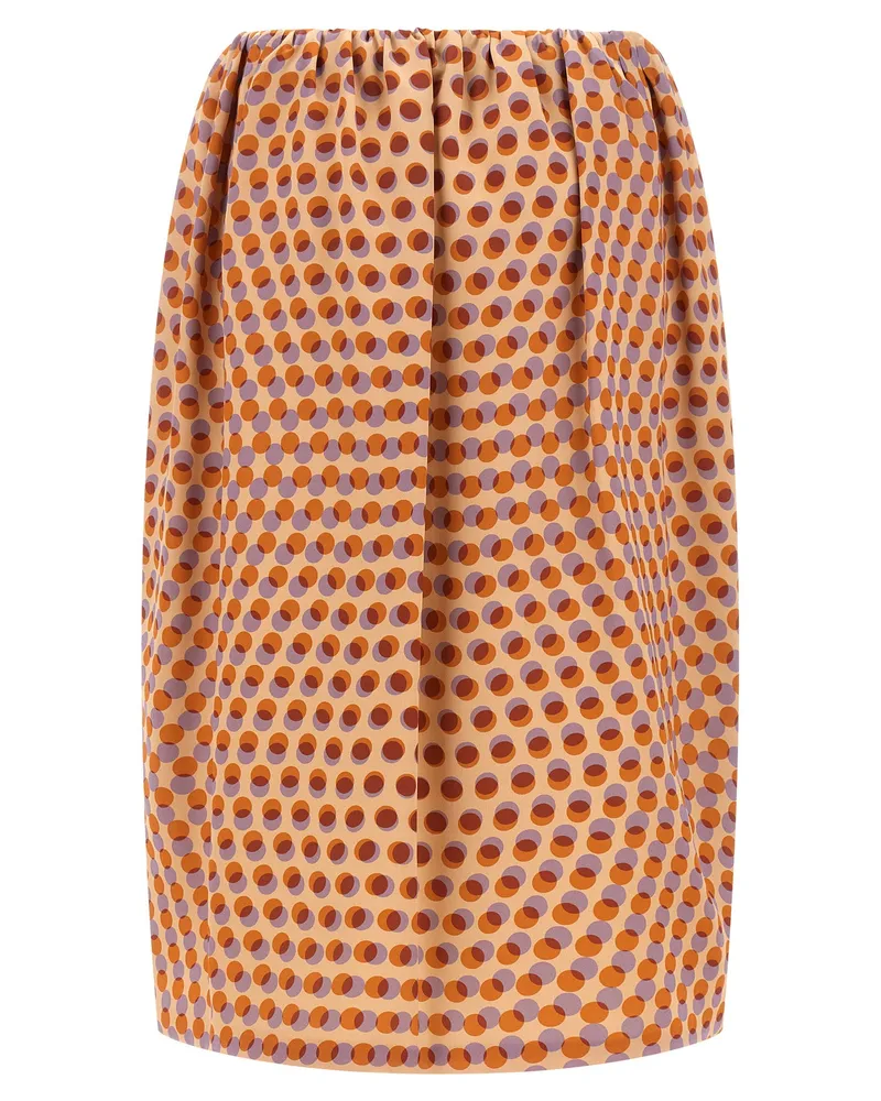 Dries van Noten Skirt — Orange Orange