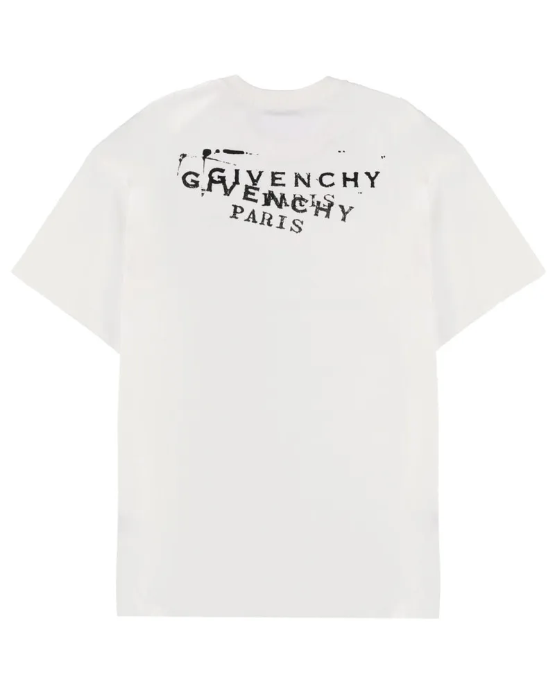 Givenchy Logo Print T-Shirt — White White