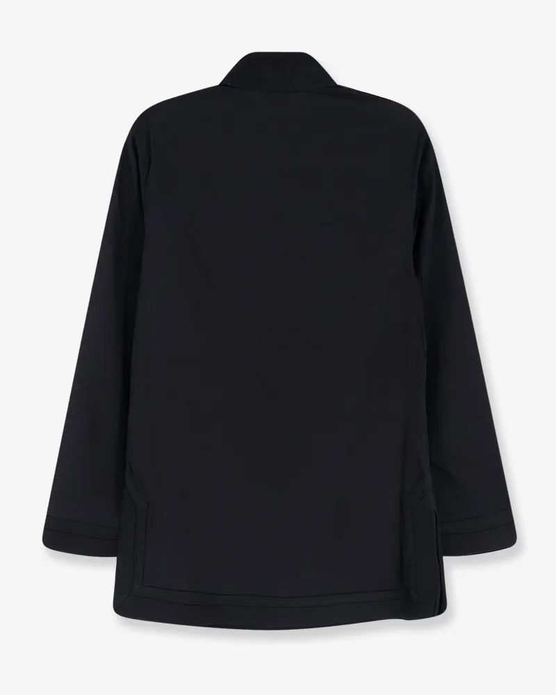Tory Burch Women's Tunic Shirt Cotton Black Black
