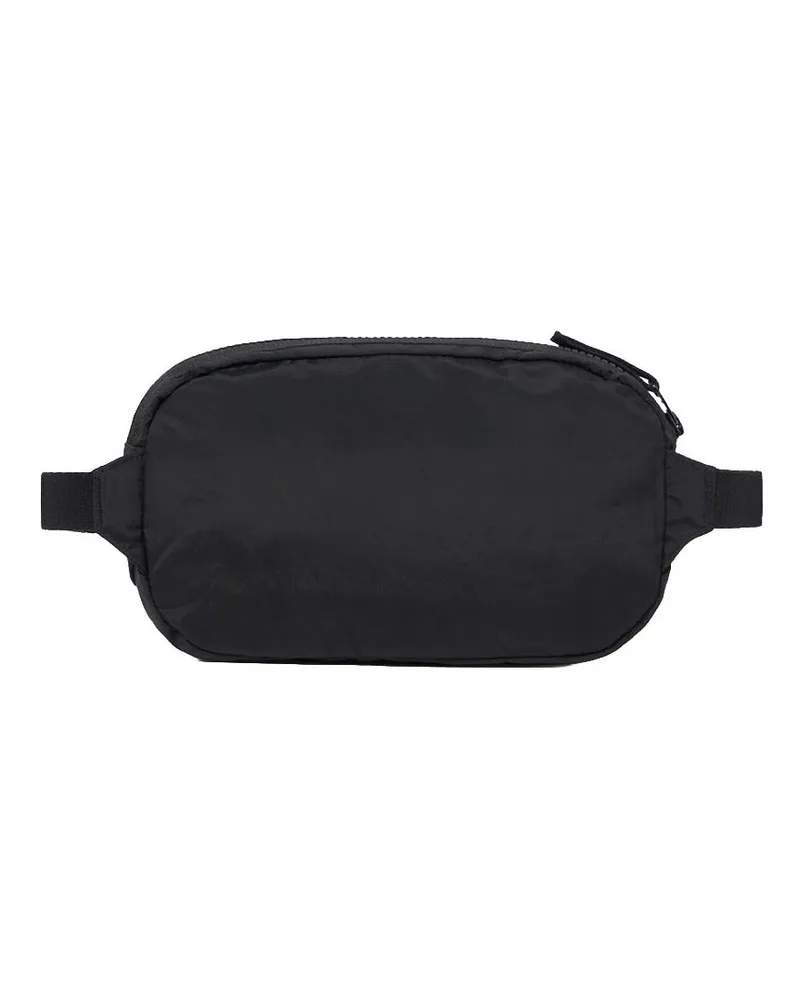 Stone Island Men's Tech Fabric Belt Bag — Black Polyamide Backpacks Black
