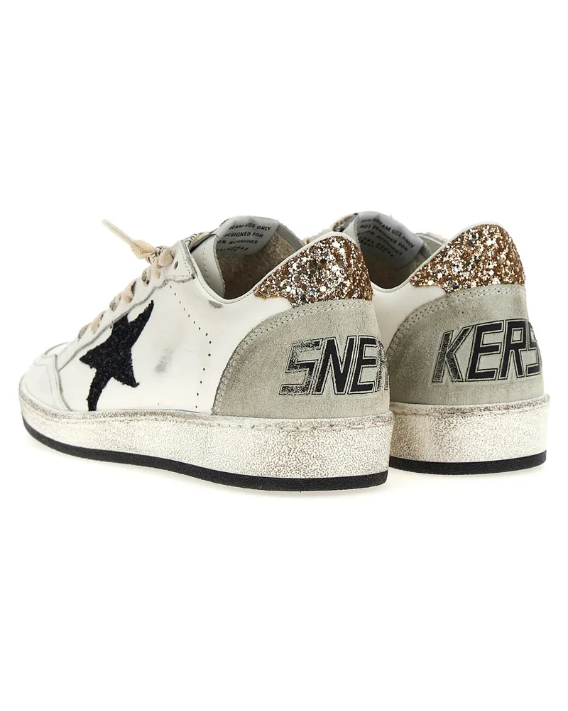 Golden Goose Ball Star Sneakers — White White
