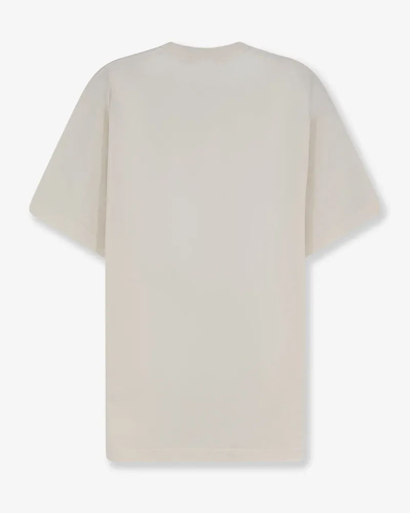 adidas Men's T-Shirt Y-3 Cotton White T-Shirts And Polos White