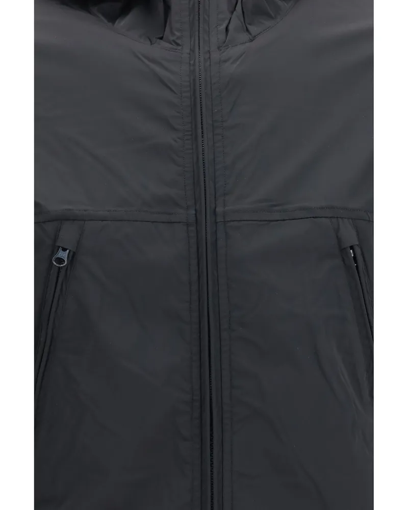 C.P. Company Reversible Merino Wool Cardigan — Black Black