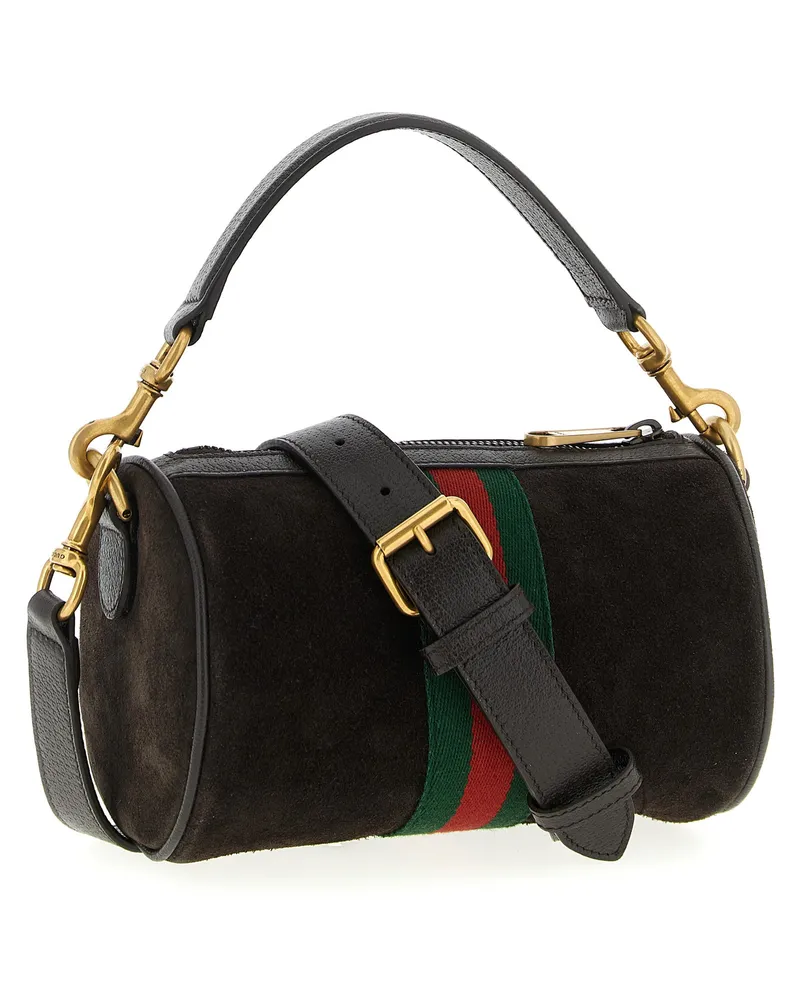 Gucci Men's Ophidia Shoulder Bag Brown Calfskin Leather Brown