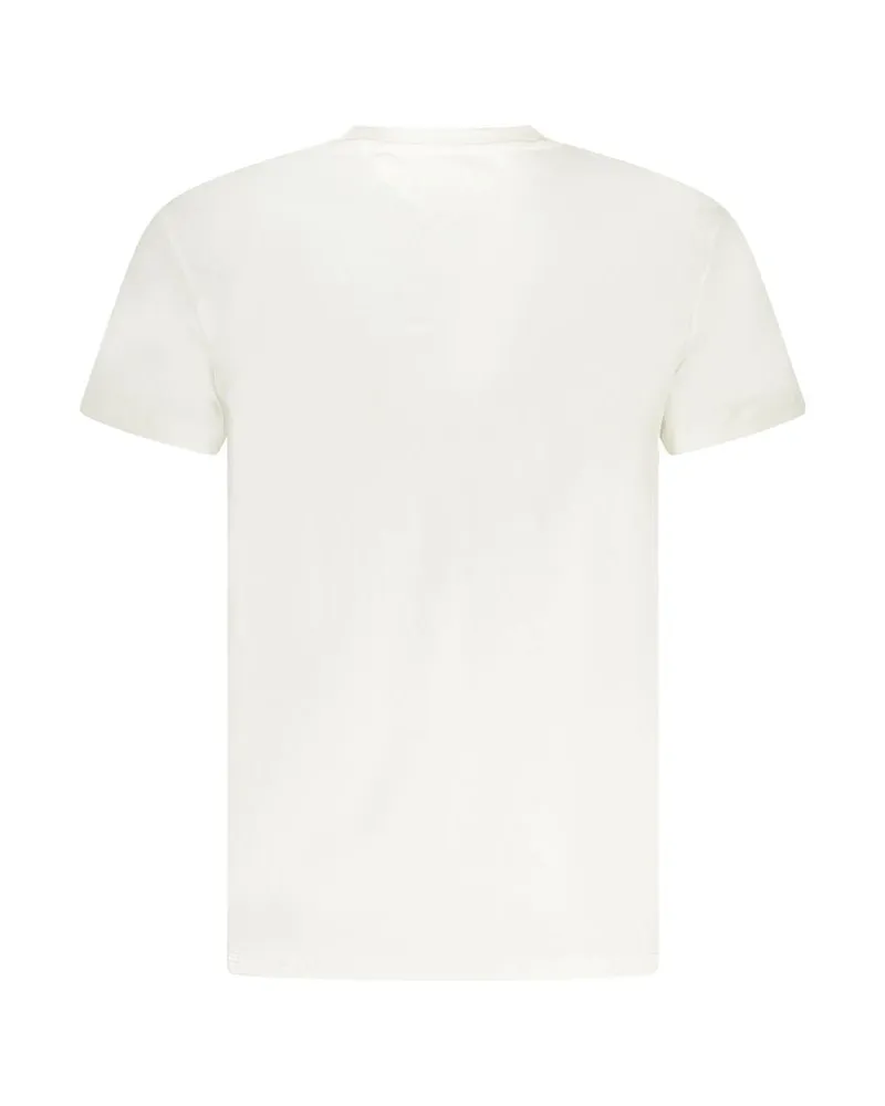 Tommy Hilfiger Logo-Print Cotton T-Shirt — White White