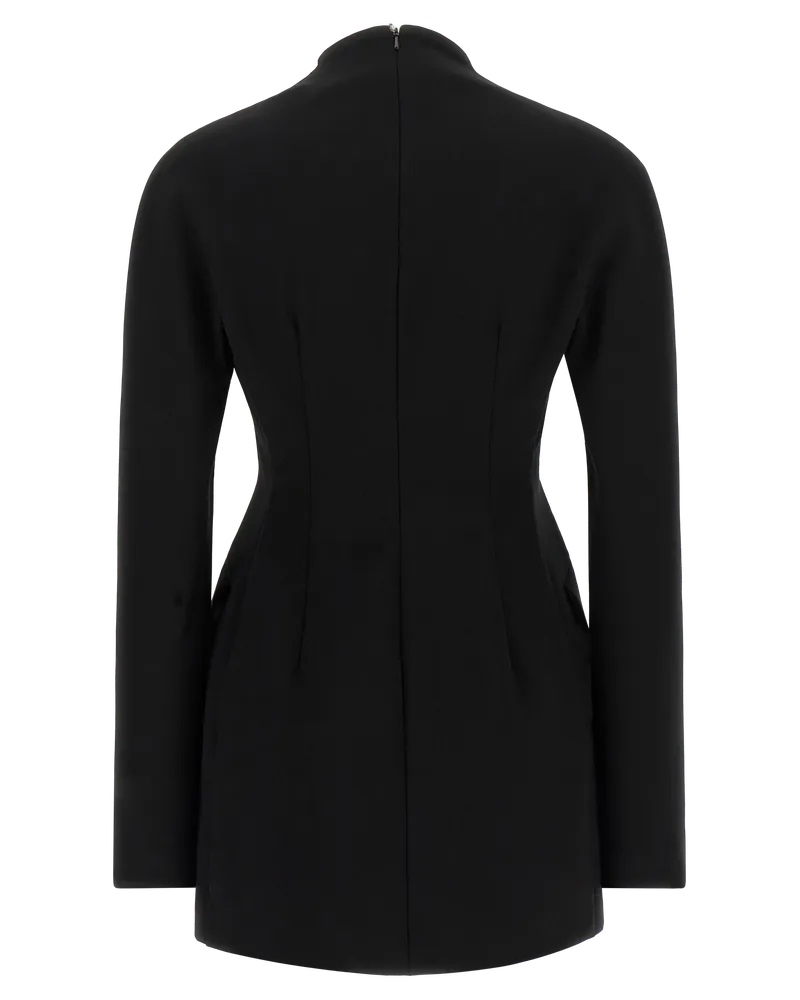 SPORTMAX Efrite Dress — Black Black