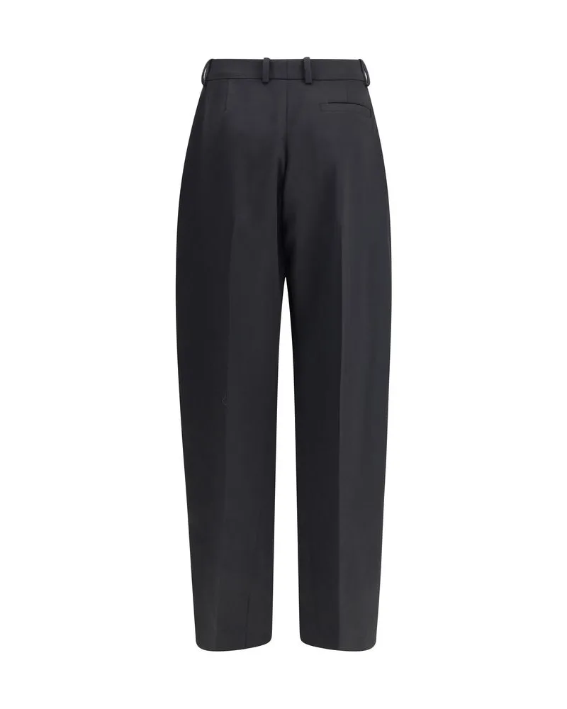 Givenchy Women Black Wool Dress Pants Black