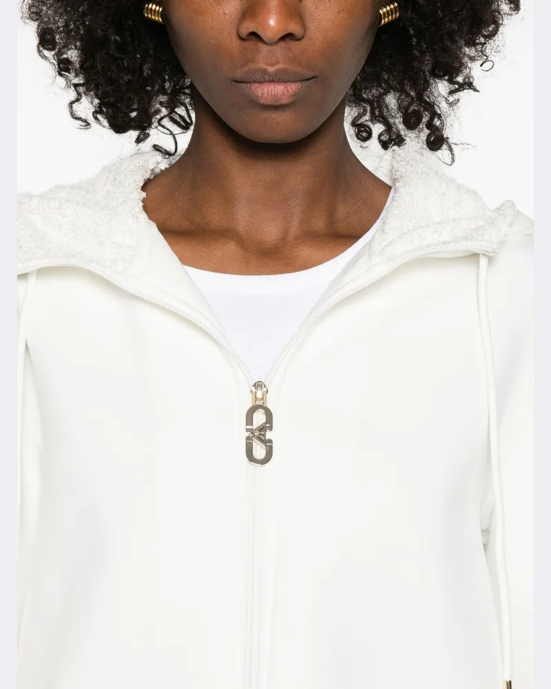 Emporio Armani Cotton Blouson Jacket — White White