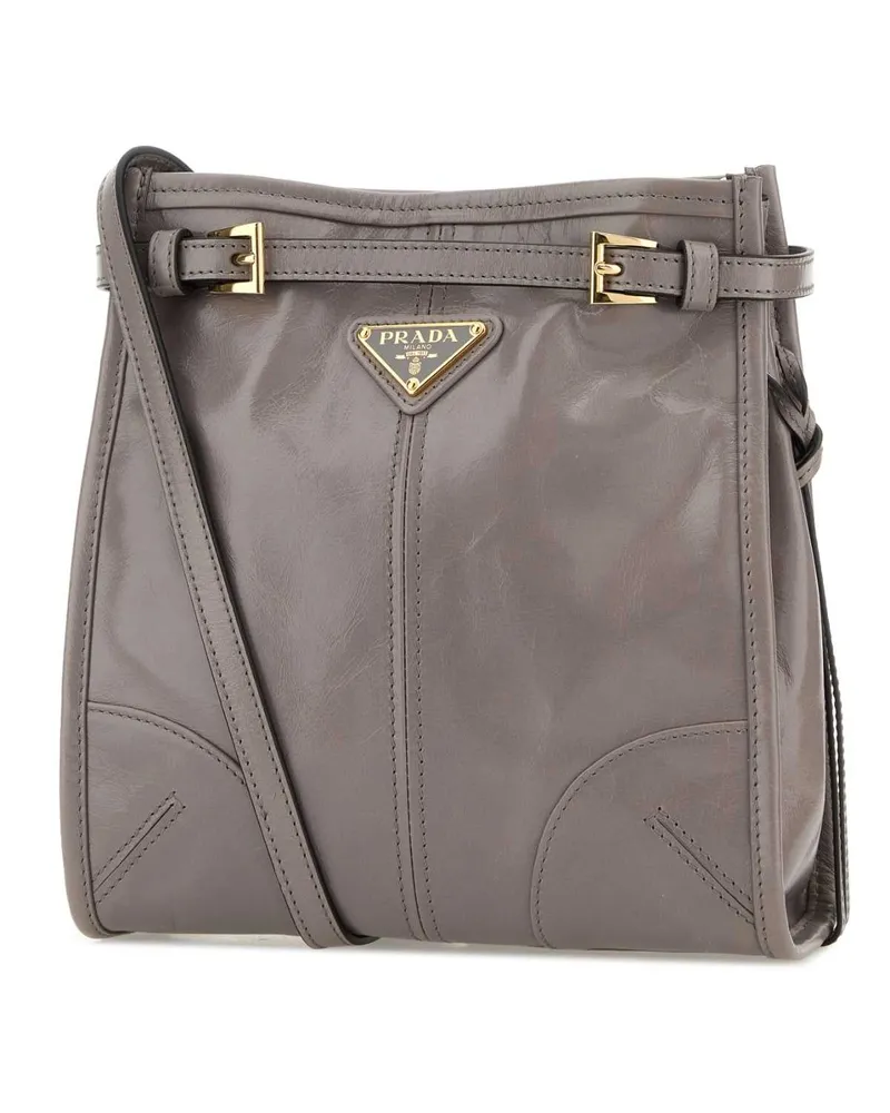Prada Bonnie Crossbody Bag — Gray Gray