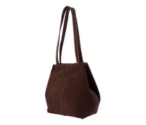 PM Shopper Shoulder Bag — Brown