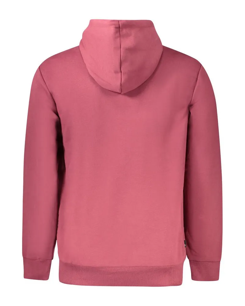 Timberland Embroidered Logo Cotton Hoodie — Purple Purple