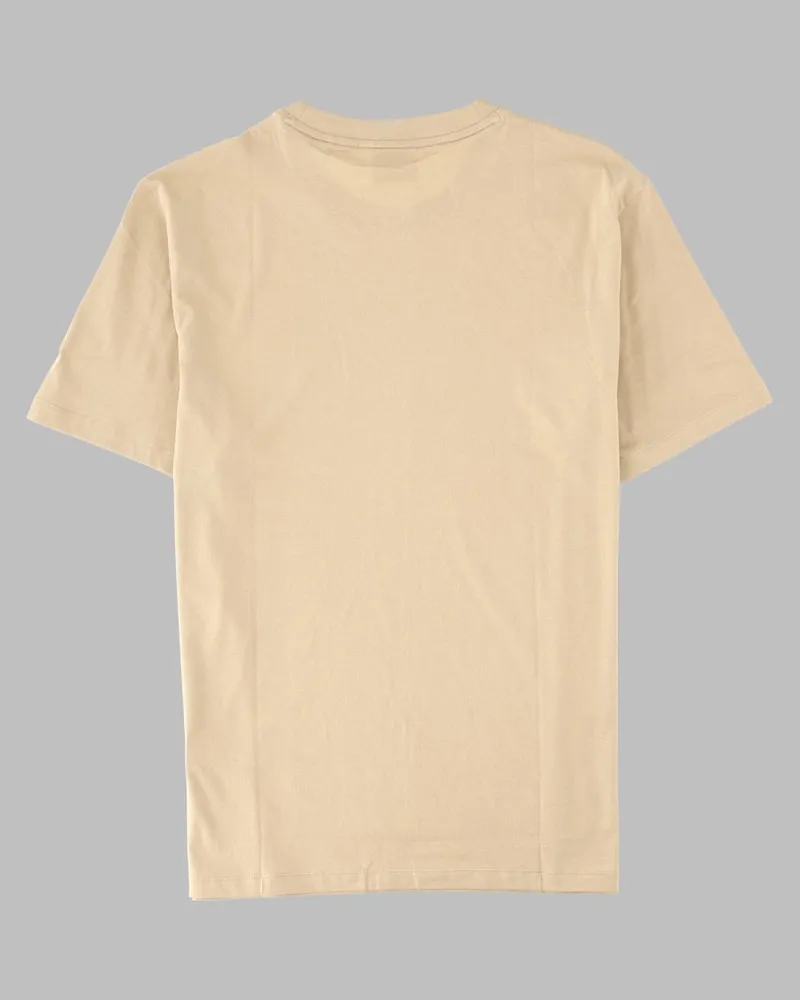 HUGO BOSS Cotton T-Shirt — Beige Beige