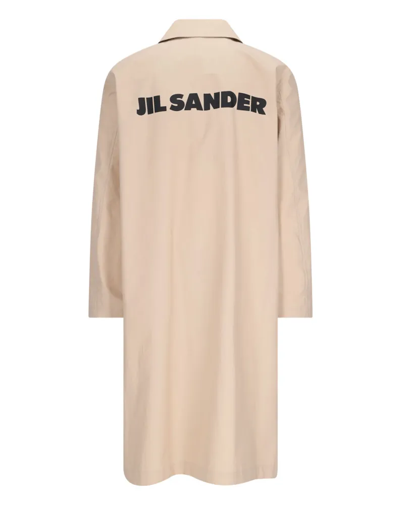 Jil Sander Men's Jackets Beige Cotton Beige