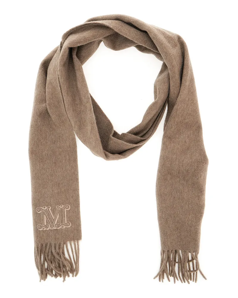 Max Mara Women's Scarf Wsdalia Beige Cashmere Scarfs Beige