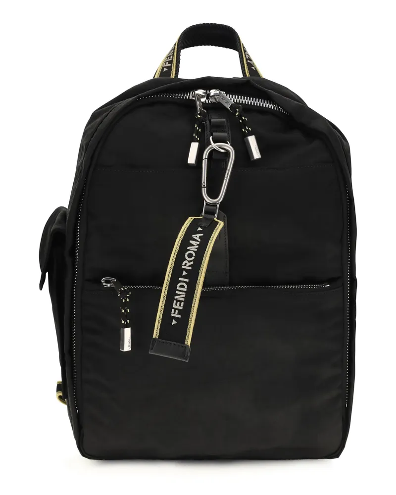 Fendi Climb Backpack — Black Black