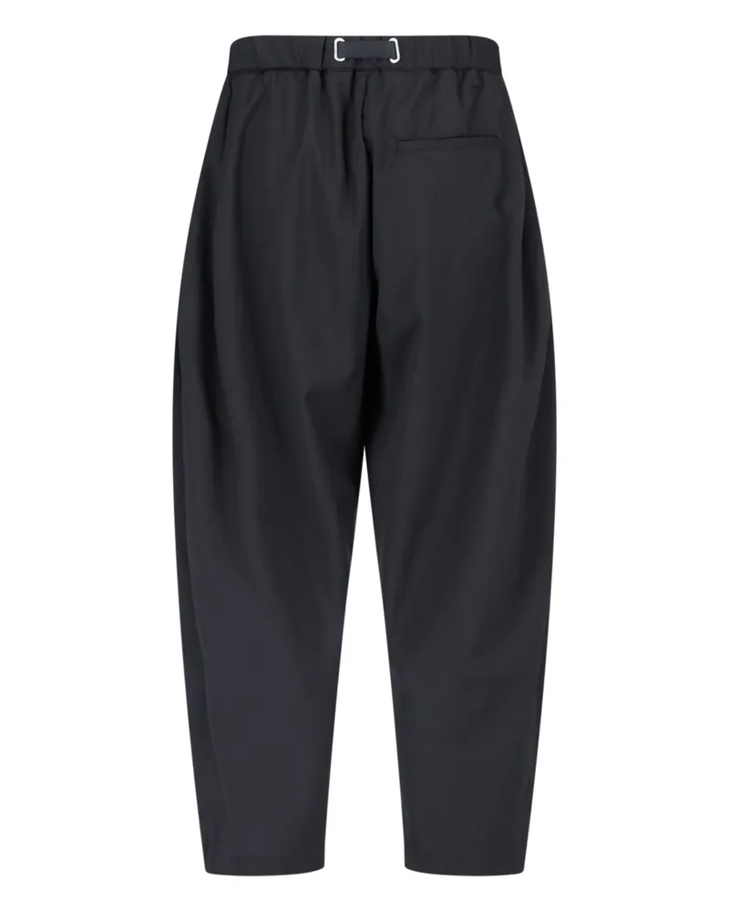 PLAN C Men's Trousers Black Black