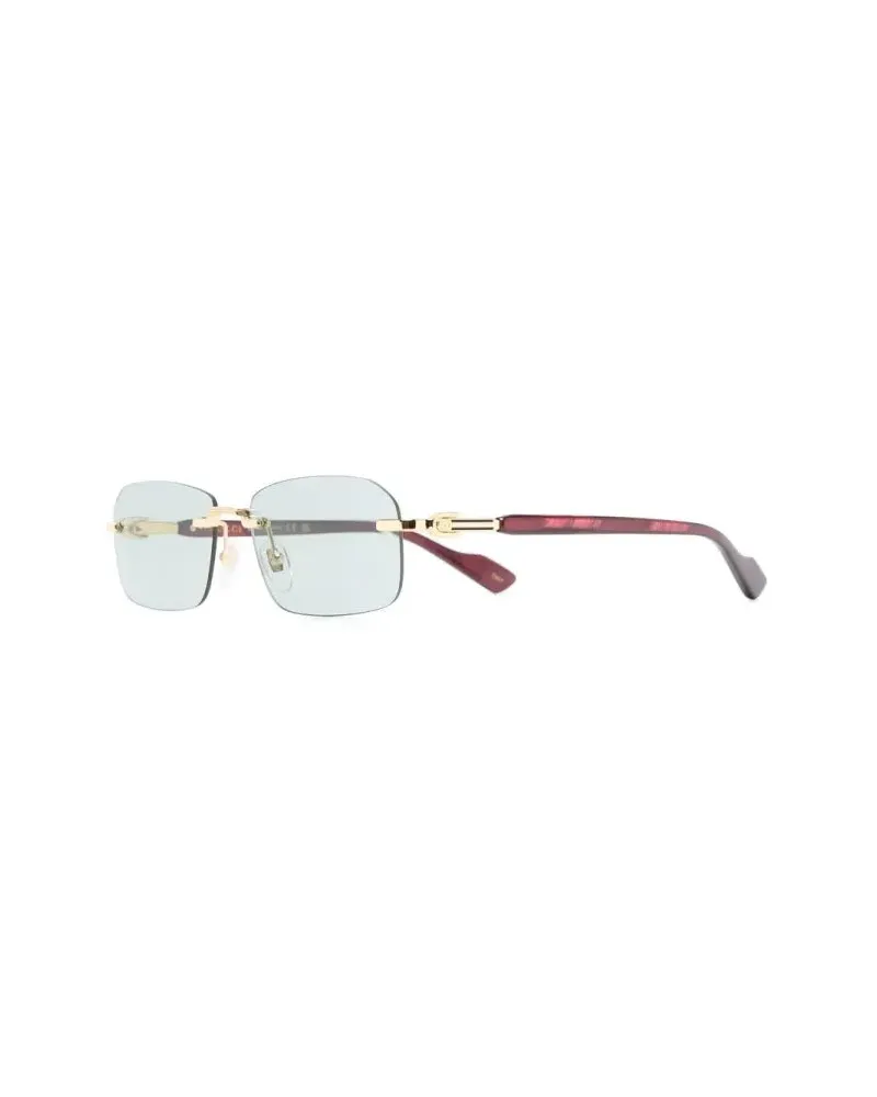 Gucci GG1221S Sunglasses — Gold Gold