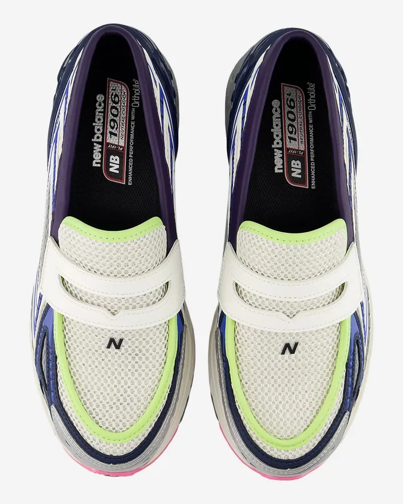 New Balance Mesh and Synthetic Sneaker — Multicolor Multicolor