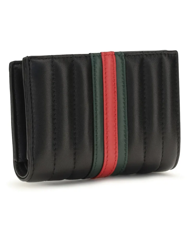 Gucci Quilted Calf Leather Wallet — Black Black