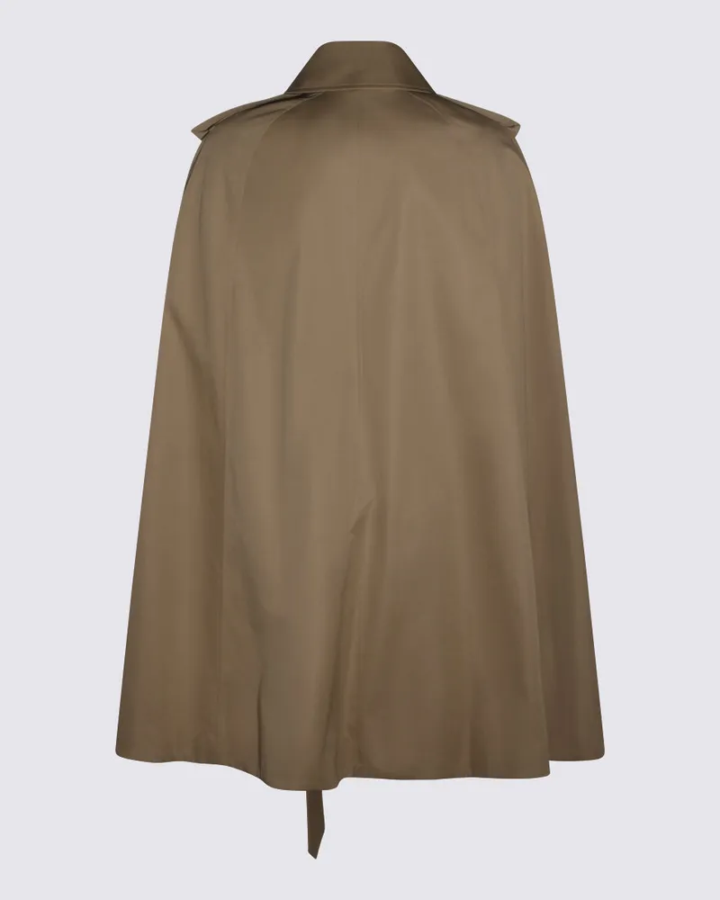 Burberry Women's Jackets Beige _100 % Co Beige