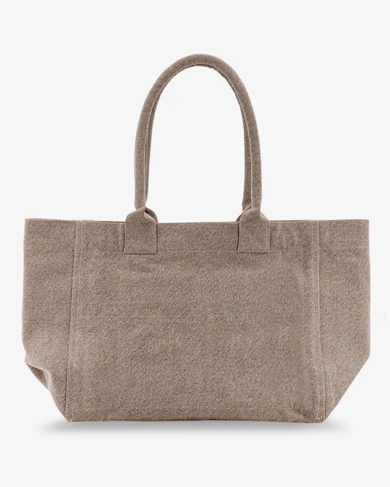 Isabel Marant Women's Shoulder Bag Yenky Beige Cotton Beige