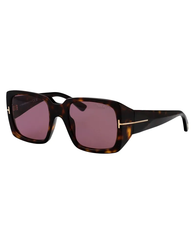 Tom Ford Women's Sunglasses Ryder-02 Havana Acetate Brown