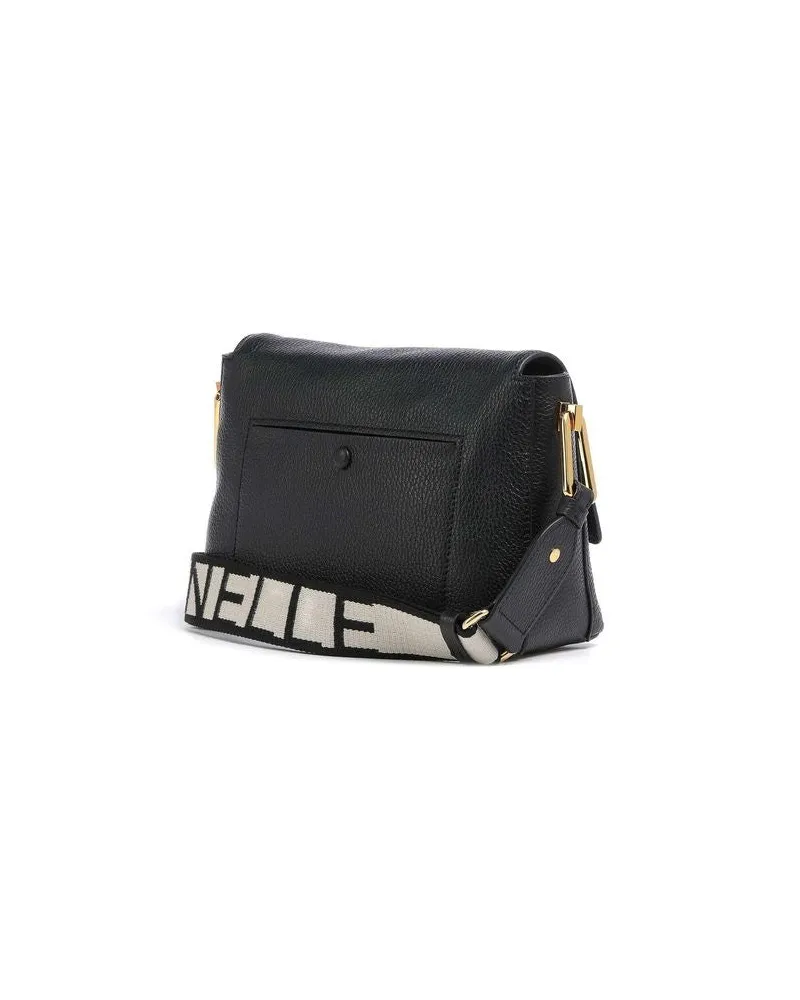 Coccinelle Women's Crossbody Bag Black Cowhide - Crossbody-Bags Black