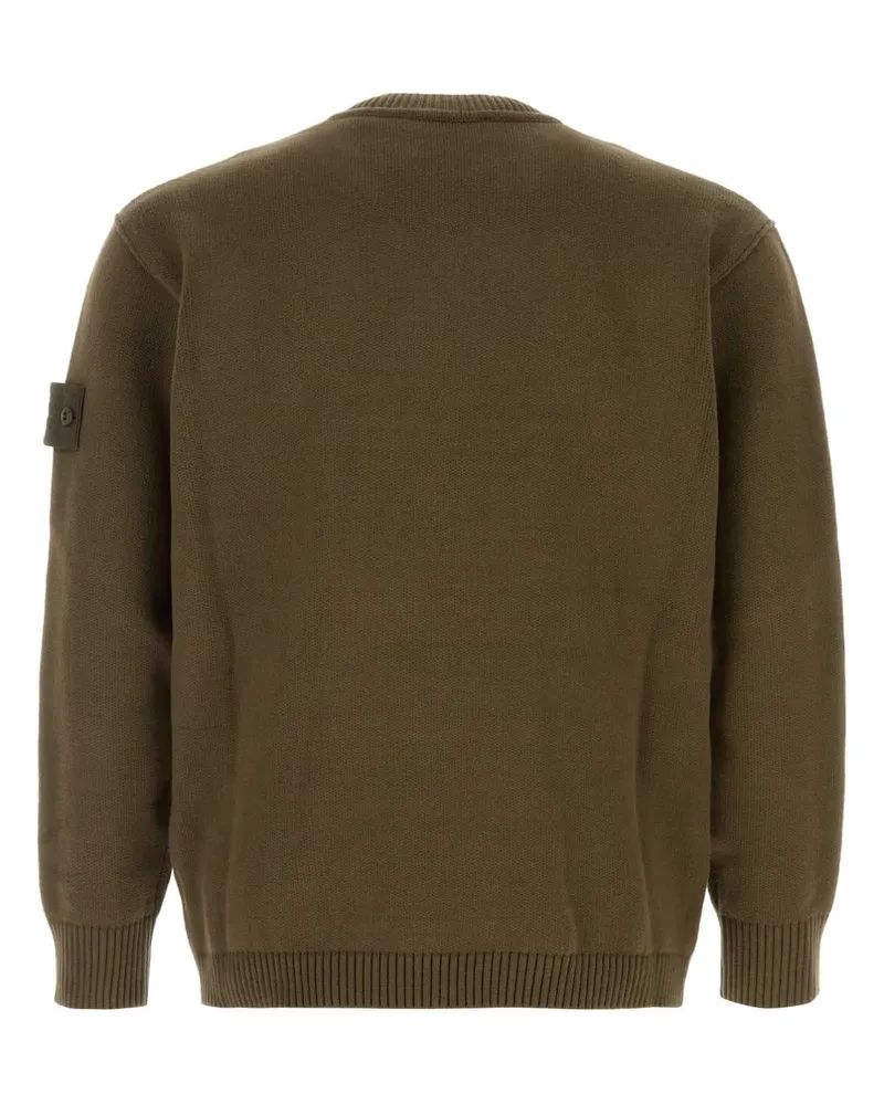 Stone Island Neck Sweater — Green Green