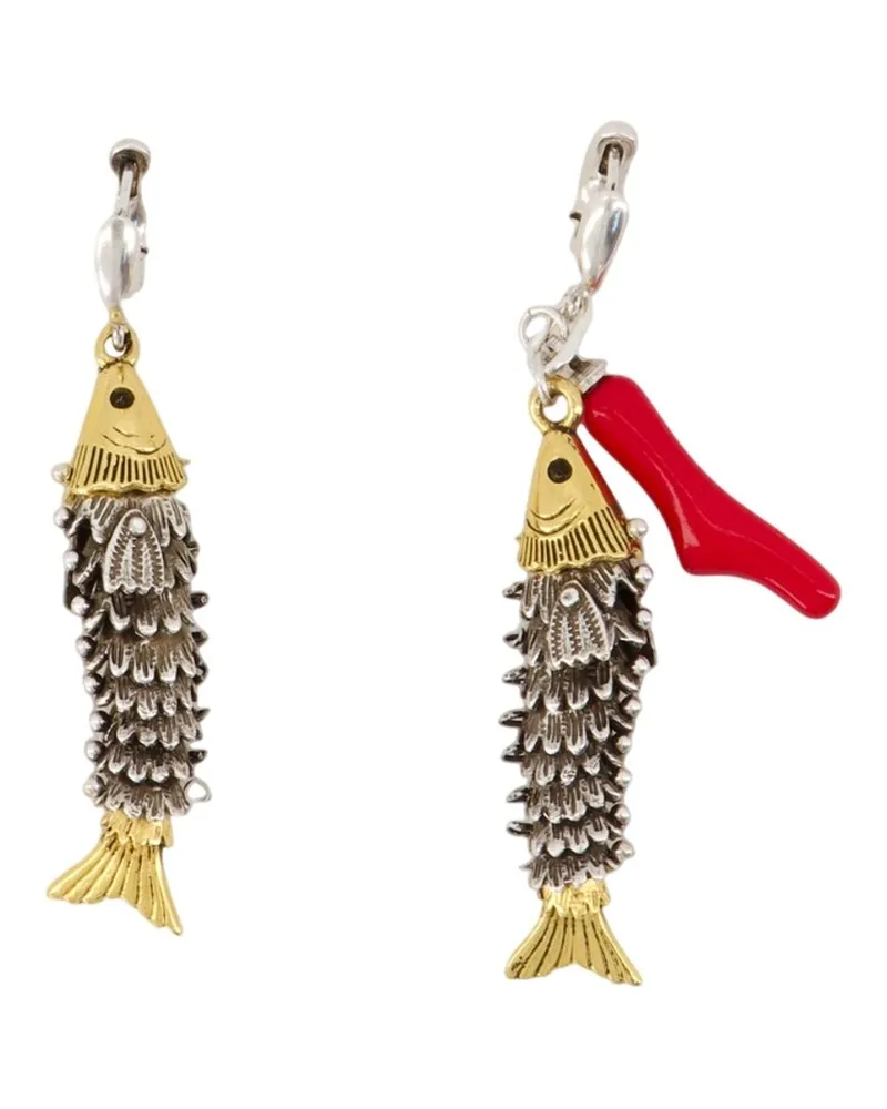Isabel Marant Women's Asymmetric Earrings Metal Gold-Tone Jewelry-Watches Gold