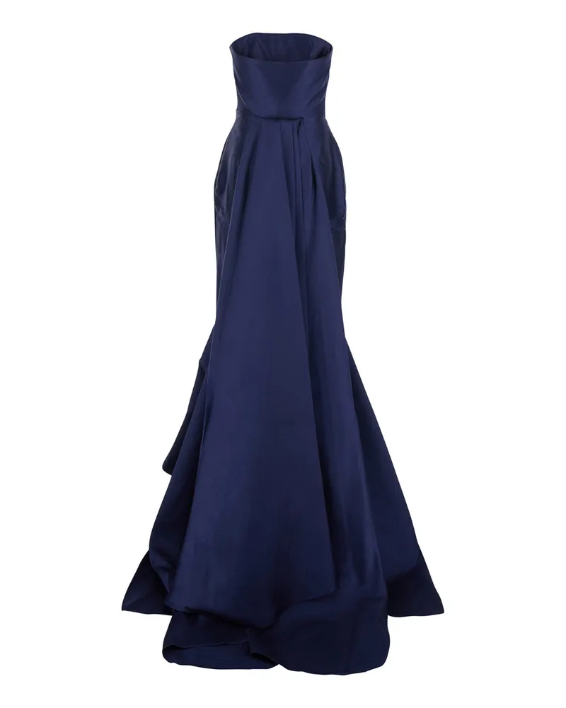 Solace London Imani Dress — Blue Blue