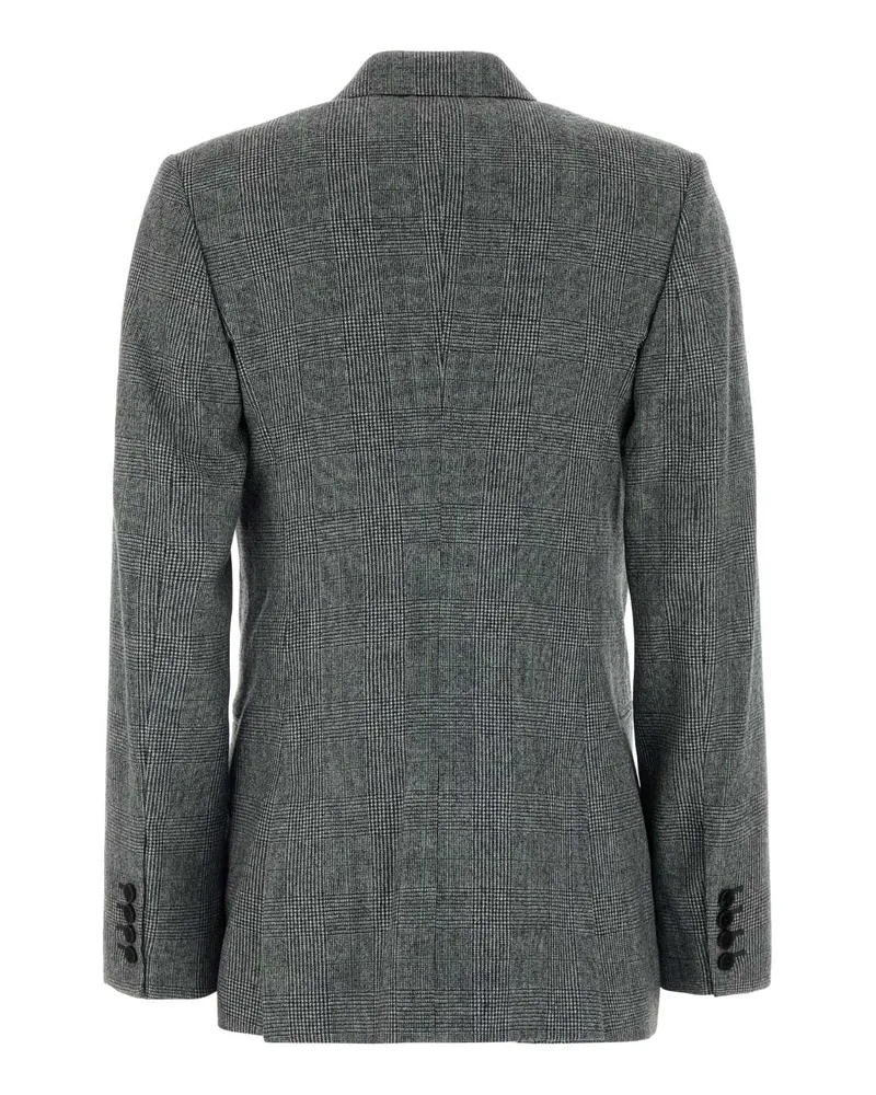 Givenchy Breasted Blazer — Gray Gray