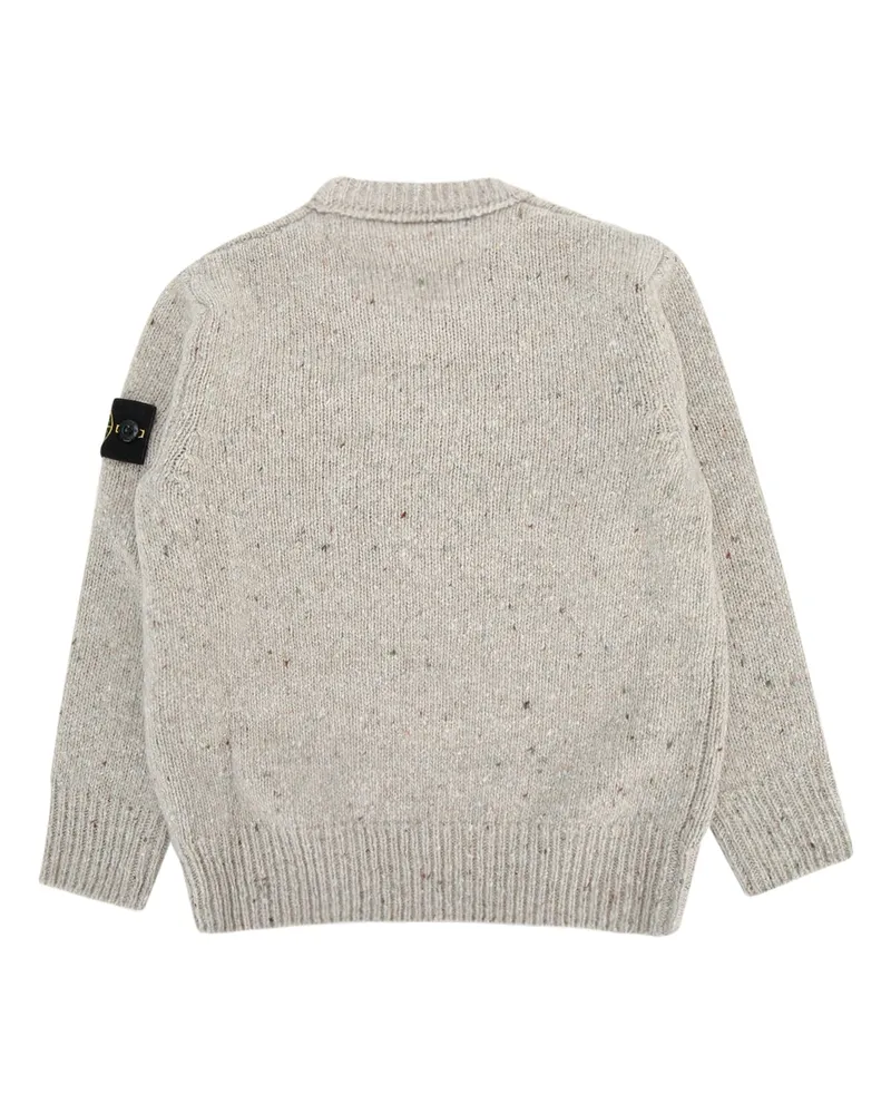 Stone Island Neck Sweater — Beige Beige