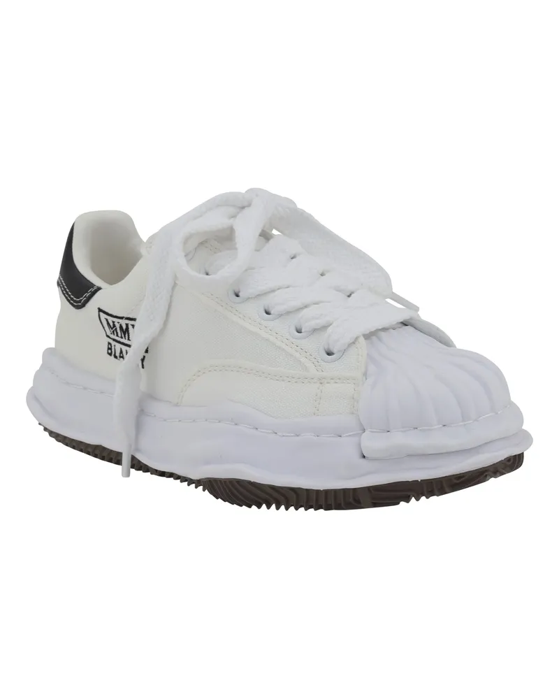 MIHARAYASUHIRO Unisex Blakey Sneakers White Upper: Cotton; Sole: Rubber White
